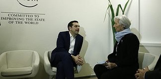 Το παγωμένο Νταβός «ζέστανε» το ΔΝΤ